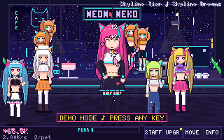 MS-DOS edition attract mode