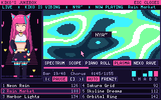 Windows edition jukebox, plasma